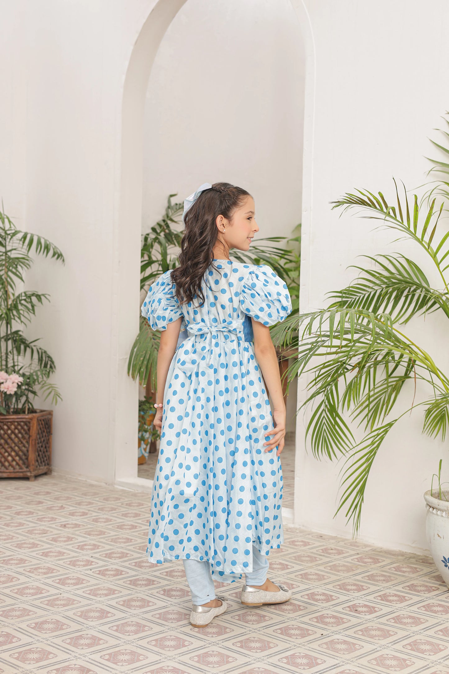 Pixie Sky Frock Imported Printed Cotton Frock