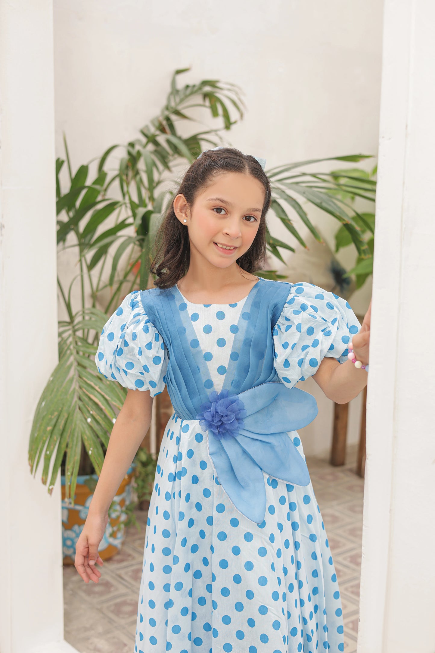 Pixie Sky Frock Imported Printed Cotton Frock
