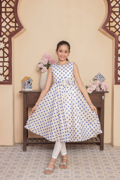 Silken Moon Dream Frock Imported Printed Cotton
